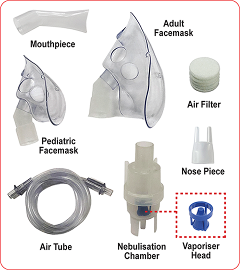 Jitron Portable Ultrasonic NEBULIZER JN-701U